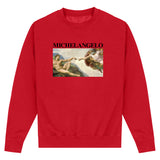 Michaelangelo Red Sweatshirt