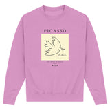 Picasso Dove Lavender Sweatshirt