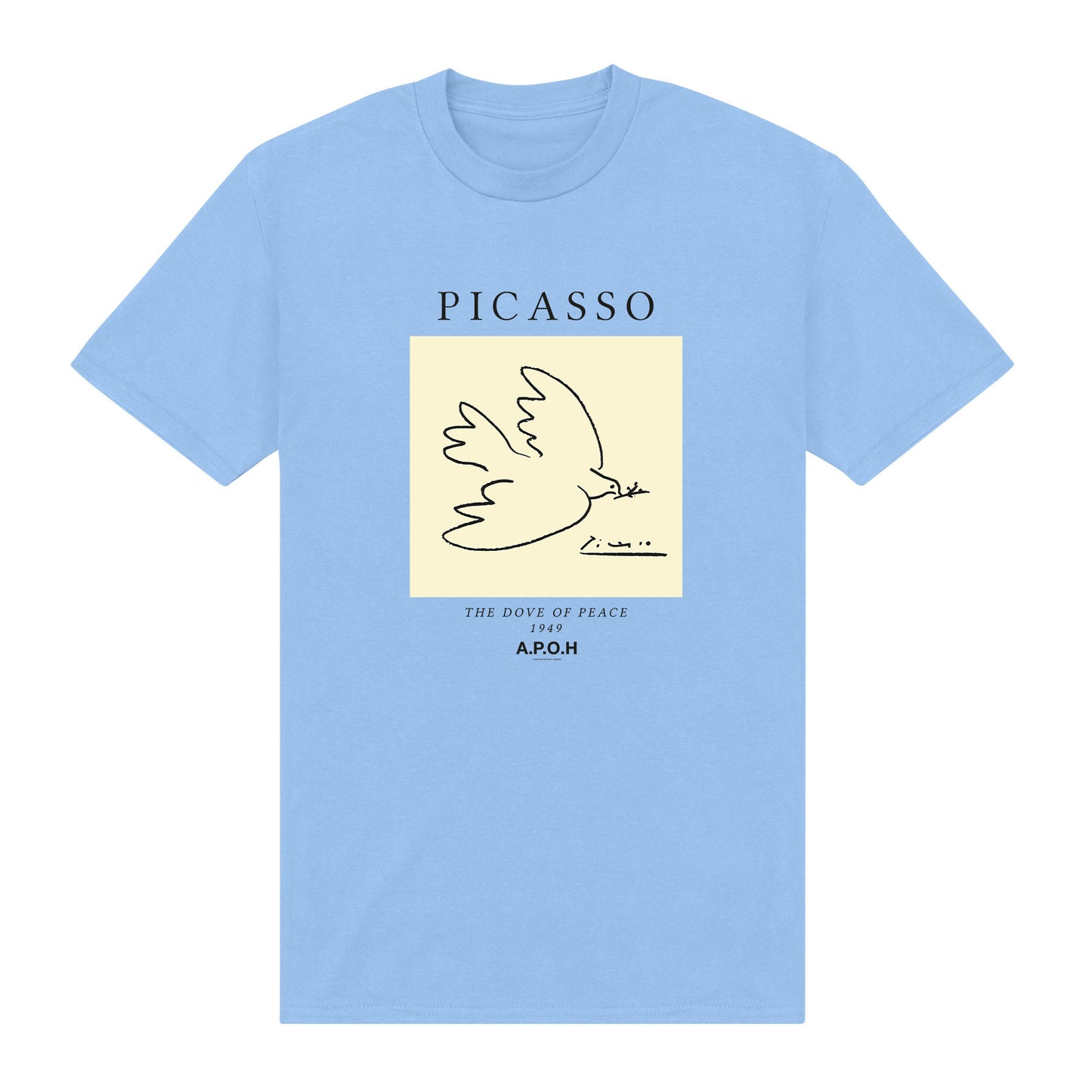 Picasso Dove Light Bllue T-Shirt