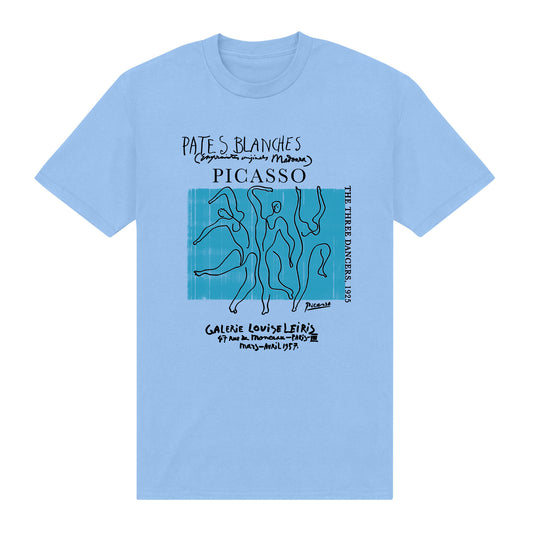 Picasso Three Dancers Light Blue T-Shirt