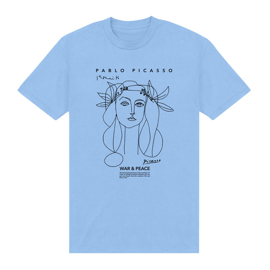 Picasso War & Peace Light Blue T-Shirt