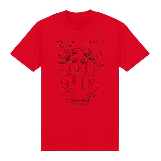 Picasso War & Peace Red T-Shirt