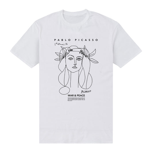 Picasso War & Peace White T-Shirt