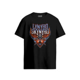 Lynyrd Skynyrd Outlaw Eagle & Crossed Guitars Black T- Shirt