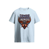 Lynyrd Skynyrd Outlaw Eagle & Crossed Guitars Sky Blue T- Shirt