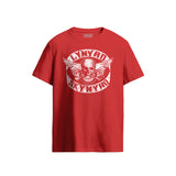 Lynyrd Skynyrd Biker Style Skull Red T-Shirts
