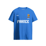 France National Team Graphic Bright Blue T-Shirt