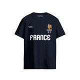 France National Team Graphic Navy Blue T-Shirt