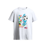 World Cup USA 94 Retro Football White T-Shirt
