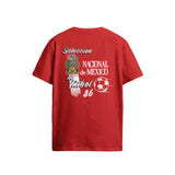 Mexico 86 National Team Retro Red T-Shirt