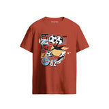 Spain 1982 World Cup Vintage Rust T-Shirt