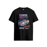 Retro Pepsi Racing Team 2001 Black T-Shirt
