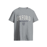 Oxford Heritage Varsity Crest Athletic Grey T-Shirt