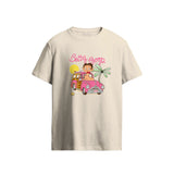 Betty Boop California Beach Cruiser Vintage Graphic T-Shirt