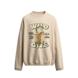 Betty Boop Wild One Biker Club Vintage Graphic Sweatshirt
