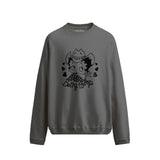 Betty Boop Country Hearts Cowgirl Graphic Sweatshirt