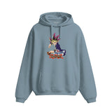 Official Yu-Gi-Oh! Yugi Duel Disk Graphic Stone Blue Hoodie
