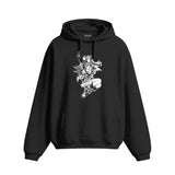 Yu-Gi-Oh! Dark Magician Girl Monochrome Black Hoodie