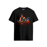 Rambo Classic Action Movie Poster Black T-Shirt