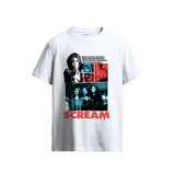 Scream Original Movie Character Montage White T-Shirt