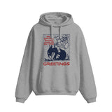 Pierce Archive Christmas Business Santa Light Heather Hoodie