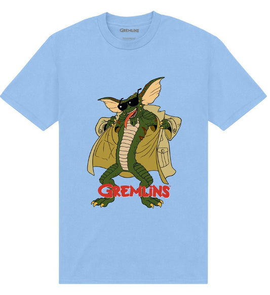 Gremlins Flasher Sky Blue T-Shirt