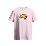 7UP Fresh Up! Rainbow Graphic Pink T-Shirt
