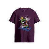 Looney Tunes DJ Marvin the Martian Purple T-Shirt