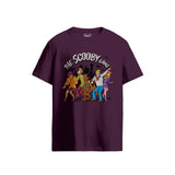 The Scooby Gang Graphic Purple T-Shirt