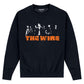 The Wire Logo Black Sweatshirt