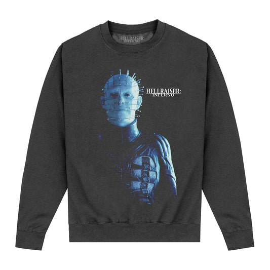 Hellraiser Charcoal Inferno Big Print Sweatshirt