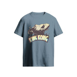 King Kong Chromatic Retro Graphic Stone Blue T-Shirt