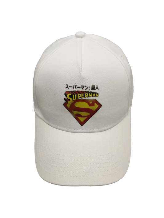 Superman White Cap