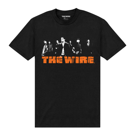 The Wire Logo Black T-Shirt