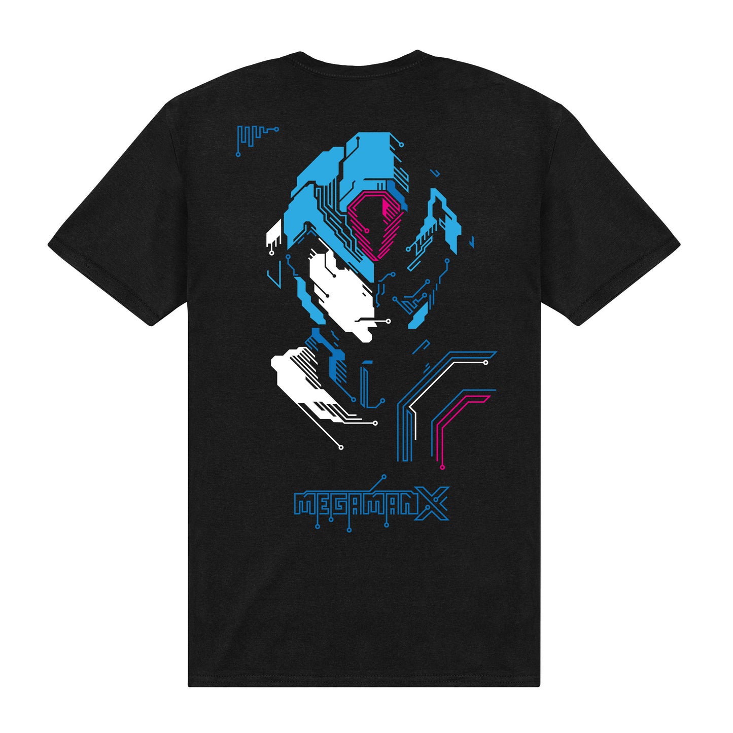 Mega Man X Black T-Shirt