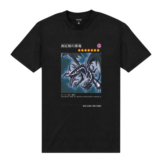 Yu Gi Oh! Red Eyes Black Dragon Black T-Shirt