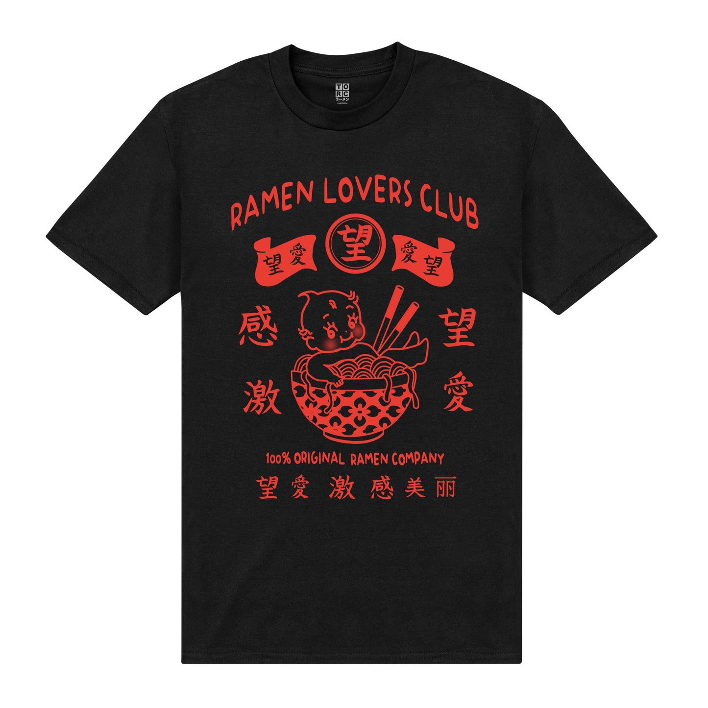 Torc Ramen Lovers Club Black T-Shirt