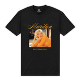 Marylin Monroe Hollywood Hills Black T-Shirt