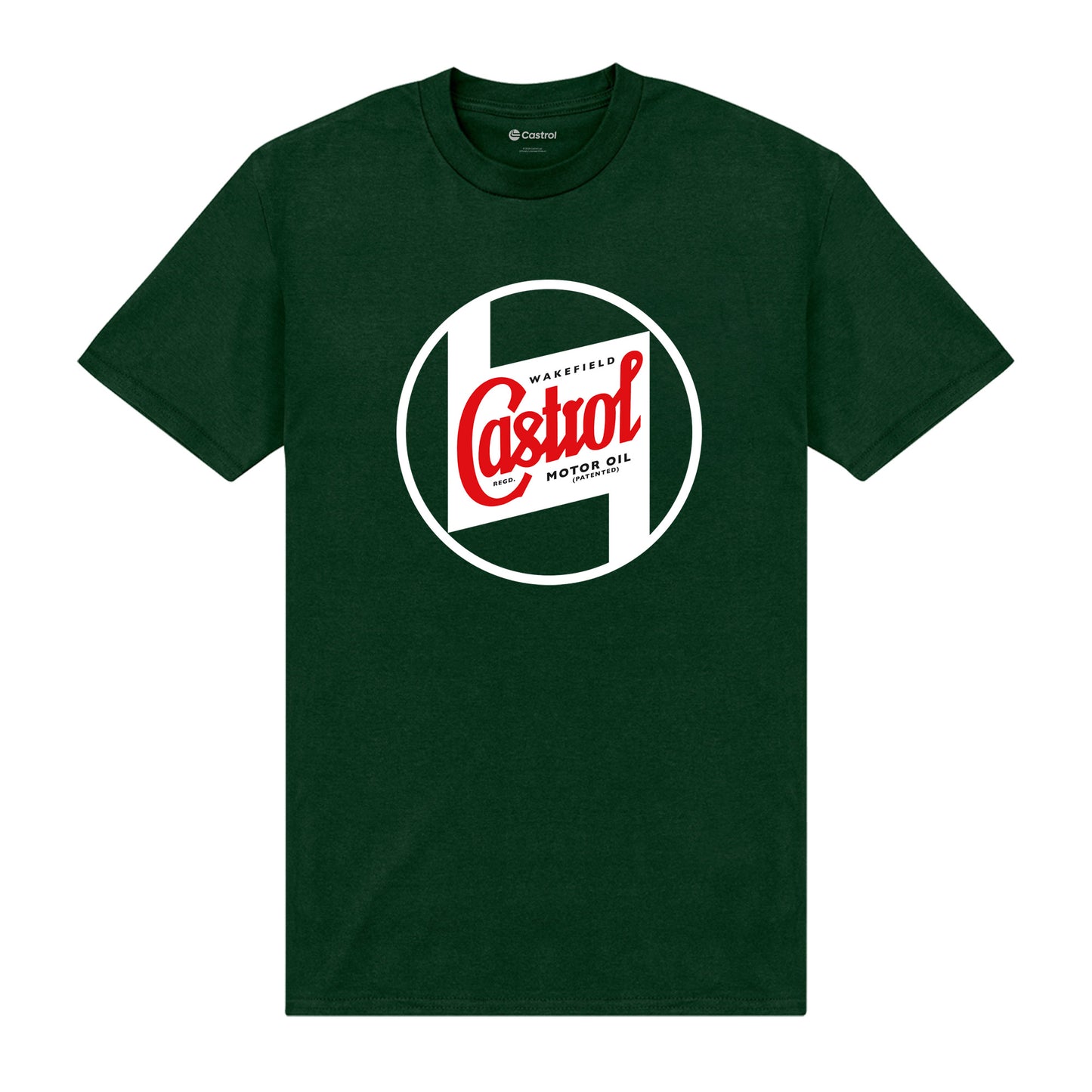 Castrol Classic Logo Wakefield 1 Green T-Shirt