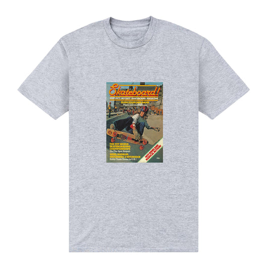 Skateboard Magazine Grey T-Shirt