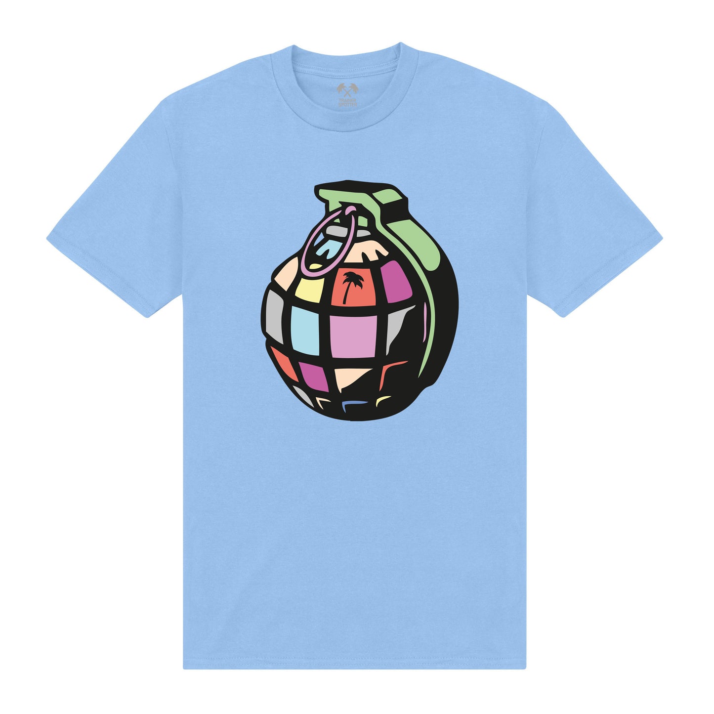 Trainer Spotter Block Grenade Light Blue T-Shirt