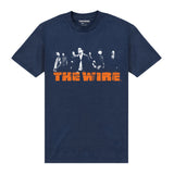 The Wire Logo Navy T-Shirt