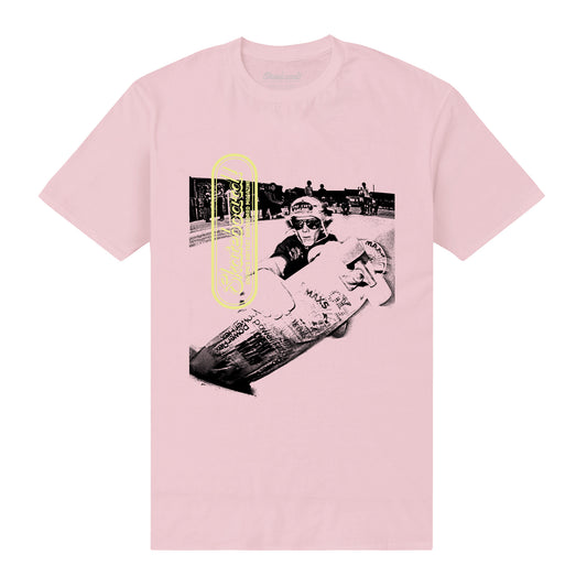 Skateboard Magazine Pale Pink T-Shirt