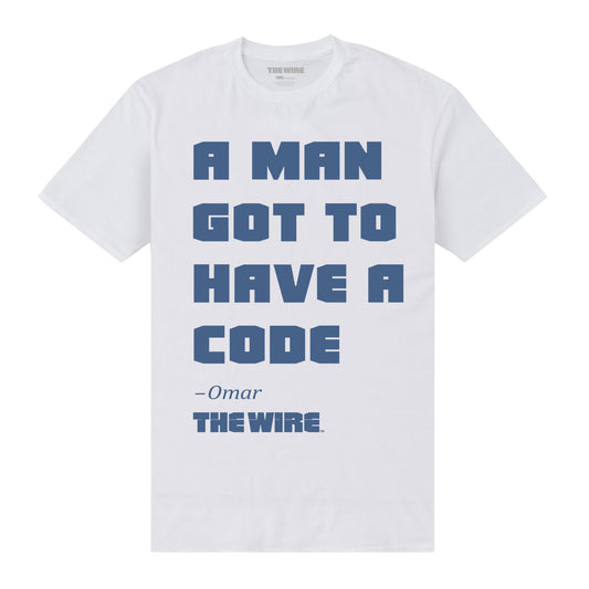 The Wire Quote White T-Shirt