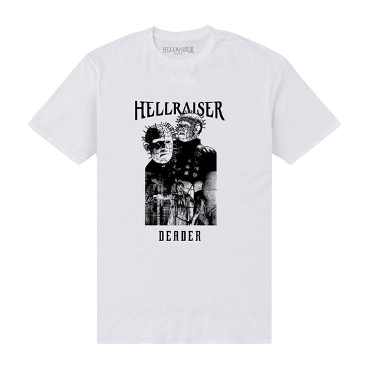 Hellraiser White Deader Portrait T-Shirt