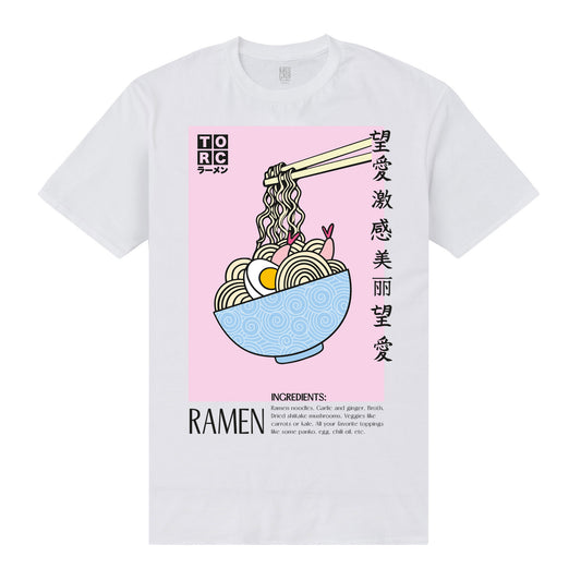 Torc Ramen Ingredients White T-Shirt