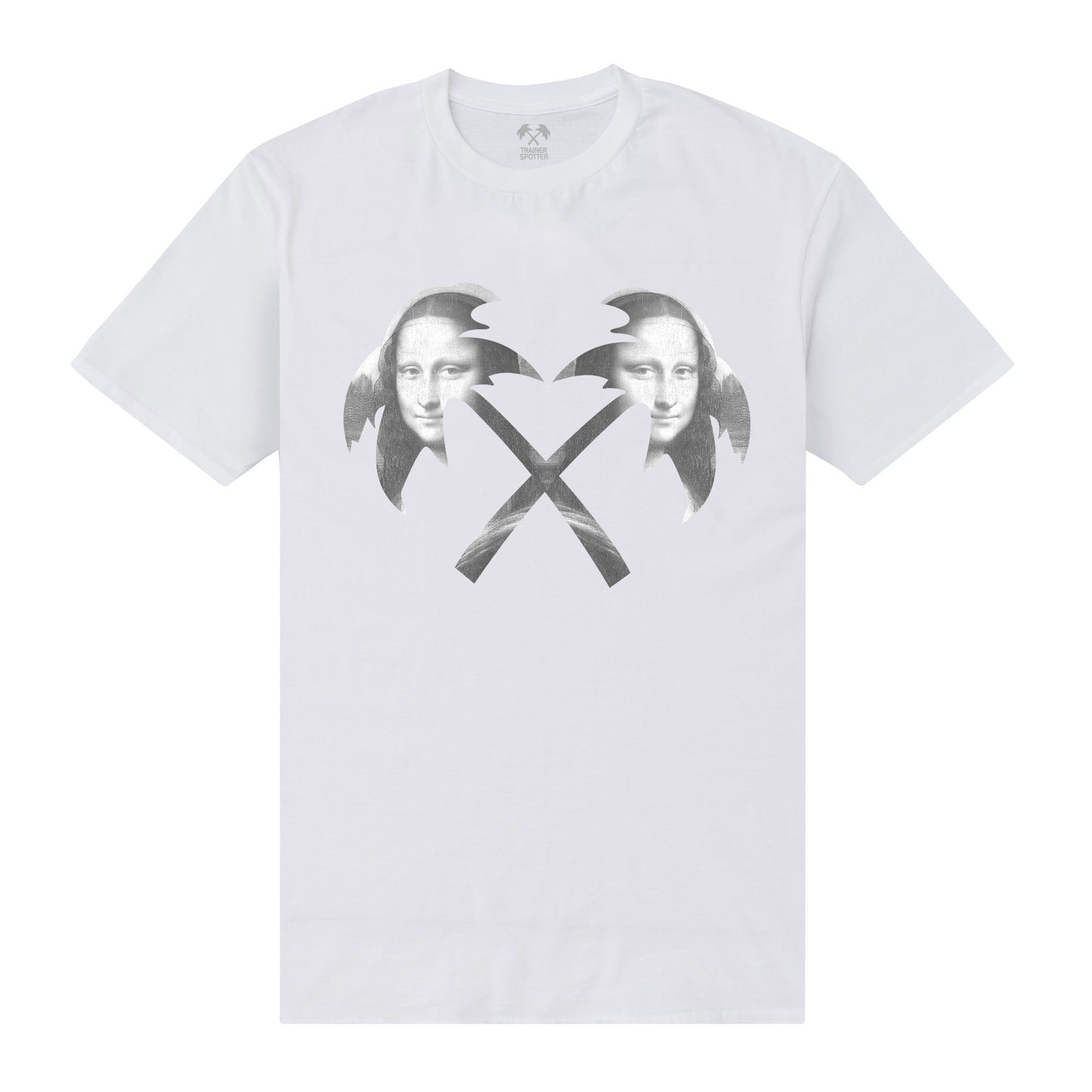 Trainer Spotter Mona Lisa White T-Shirt