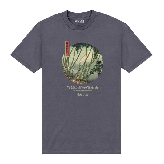 APOH Hokusai Fuji Bamboo Charcoal T-Shirt