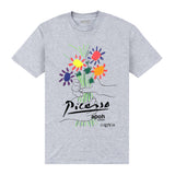 APOH Picasso Flowers Heather Grey T-Shirt