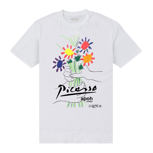 APOH Picasso Flowers White T-Shirt